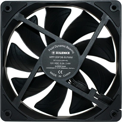 Ventilator për kasë Xilence XPF120X.B.PWM, 120mm, PWM 4-pin, i zi