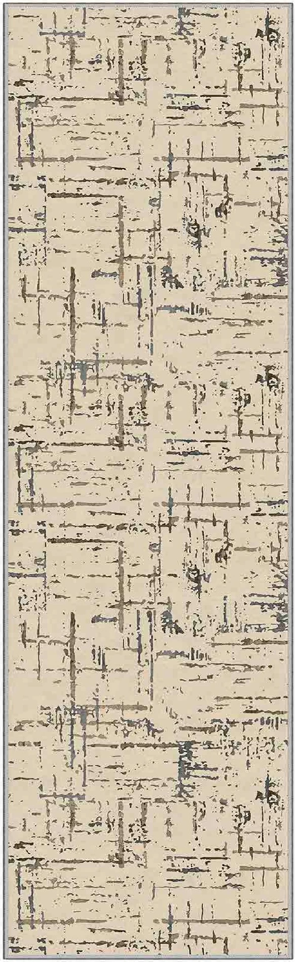 Qilim (100 x 150) Conceptum Hypnose, Wooylk0057, krem dhe mink