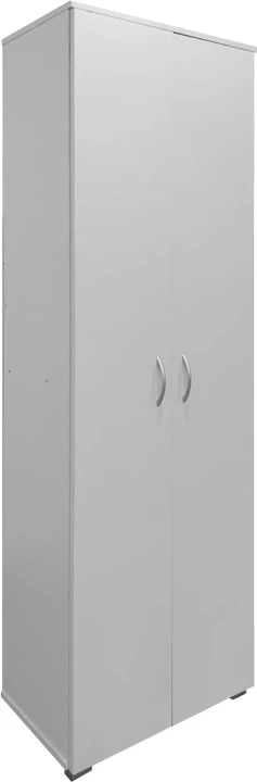 Dollap për këpucë dhe rroba, ngjyrë e bardhë, 58x34x186cm