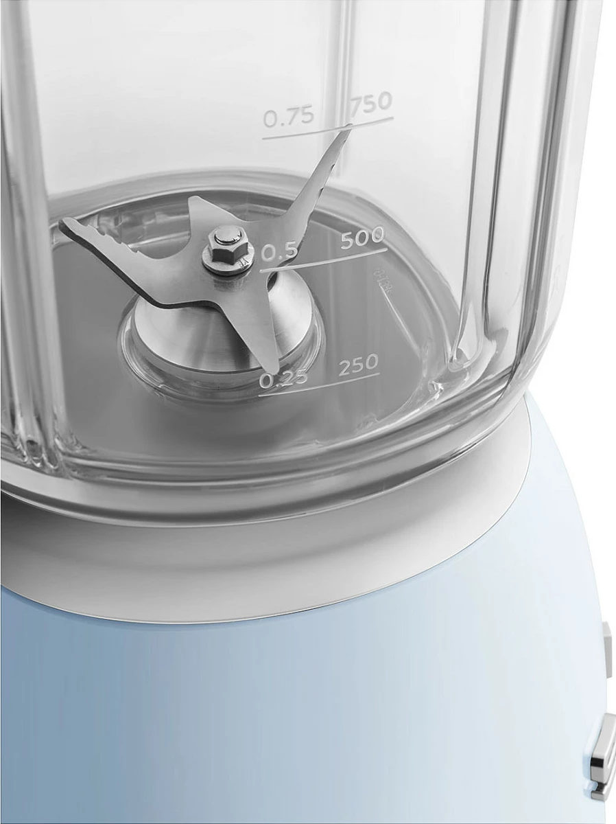 Blender tavoline Smeg BLF03PBEU, 800W, 1.5L, pastel blu
