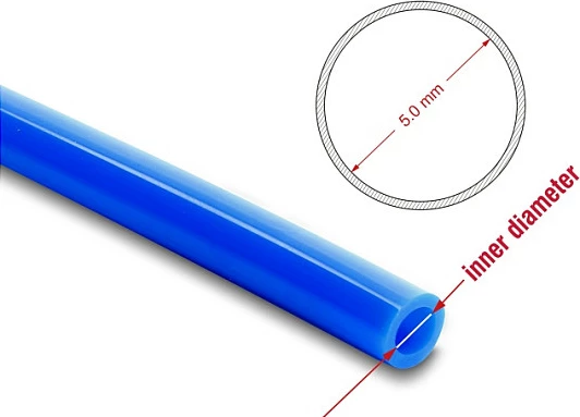 Zorrë pneumatike DeLOCK 8 x 5 mm, 50 m, e kaltër
