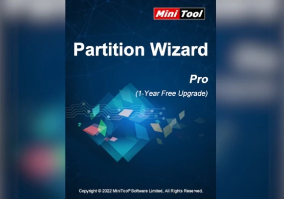 MiniTool Partition Wizard Pro 1 Year 1 Dev EN/DE/FR/IT/JA/KO/PT/ES Global