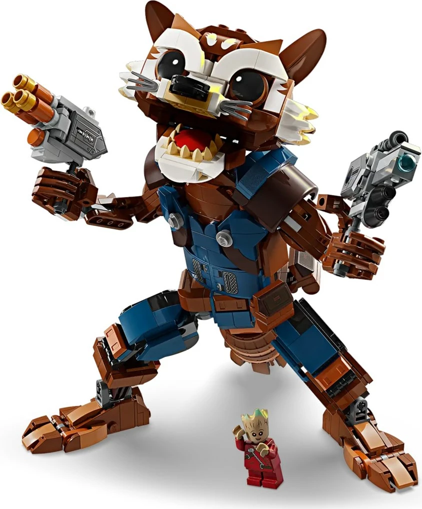 Set Lego Marvel 76282 Rocket dhe Baby Groot