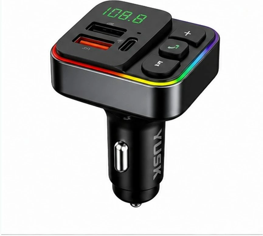 Karikues Makine YUSK YFM03 5-në-1 me Bluetooth 5.3, FM Transmitter dhe 27W PD