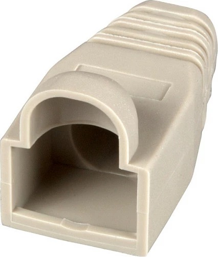 Boot mbrojtës kablli RJ45 EFB Elektronik, 100 copë, bezhë