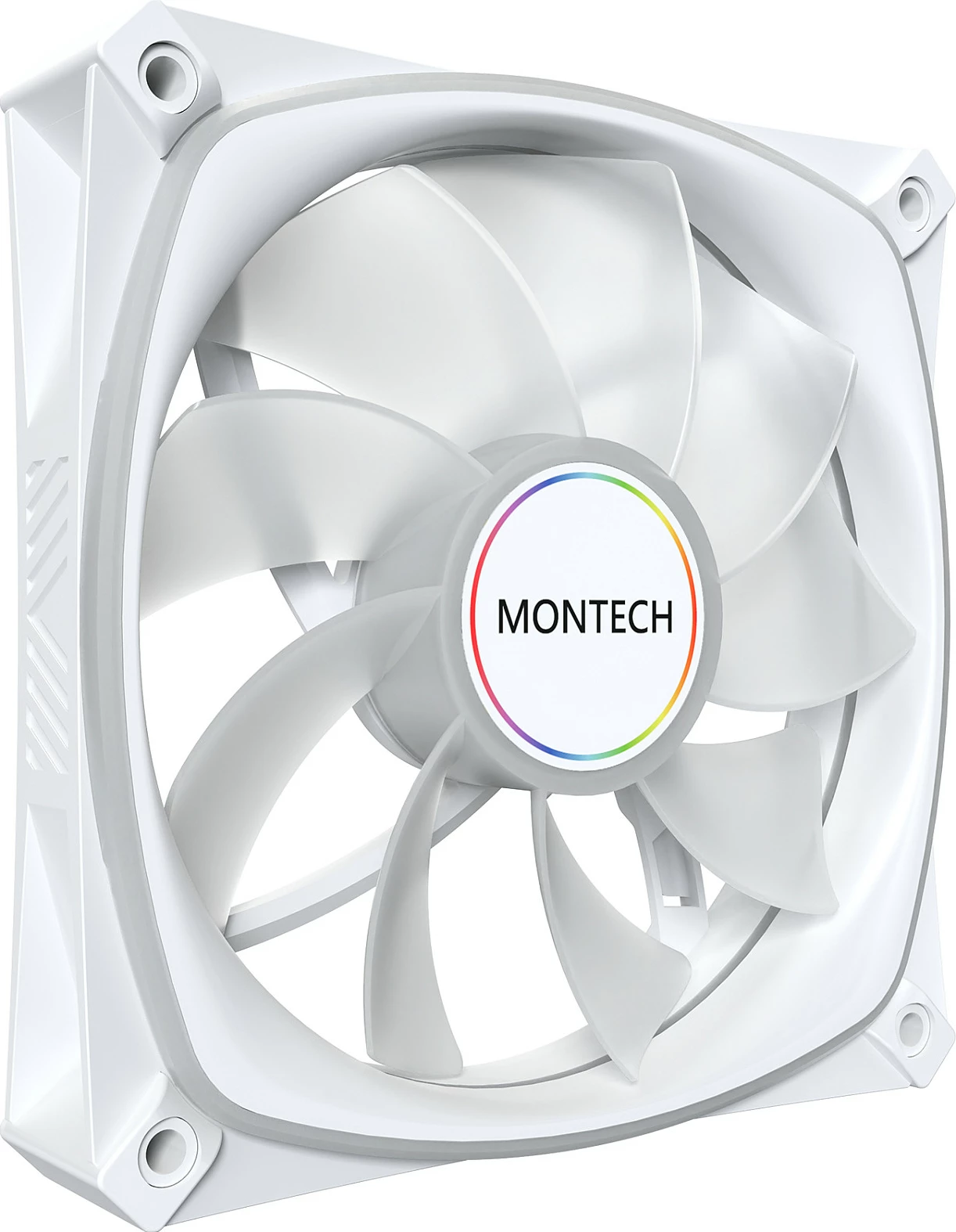 Ventilator kasë Montech RX120 Pro, 120mm, RGB, i bardhë