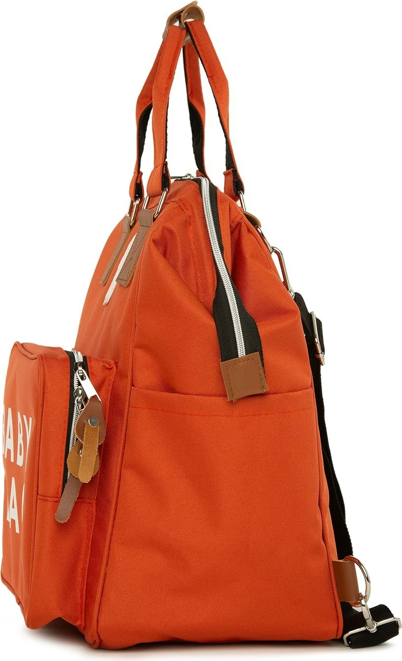 Çantë për pelena, Zoozie Bags, ngjyrë e kuqe Tile, 30x38x19cm