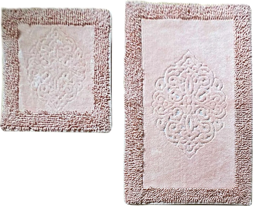 Set tapetash për banjo (2 copë), Mijölnir, Piante - ngjyrë pluhur