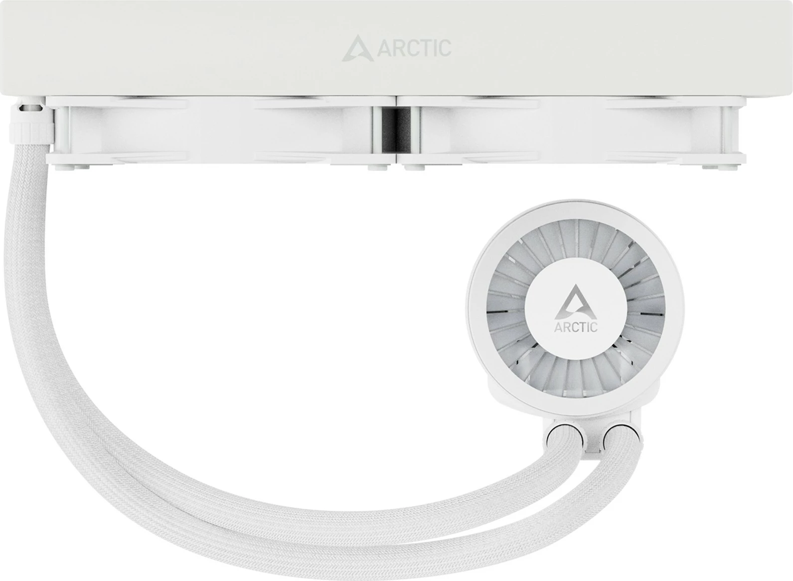 Ftohës uji ARCTIC Liquid Freezer III 280 A-RGB, 14 cm, 69.9 cfm, i bardhë
