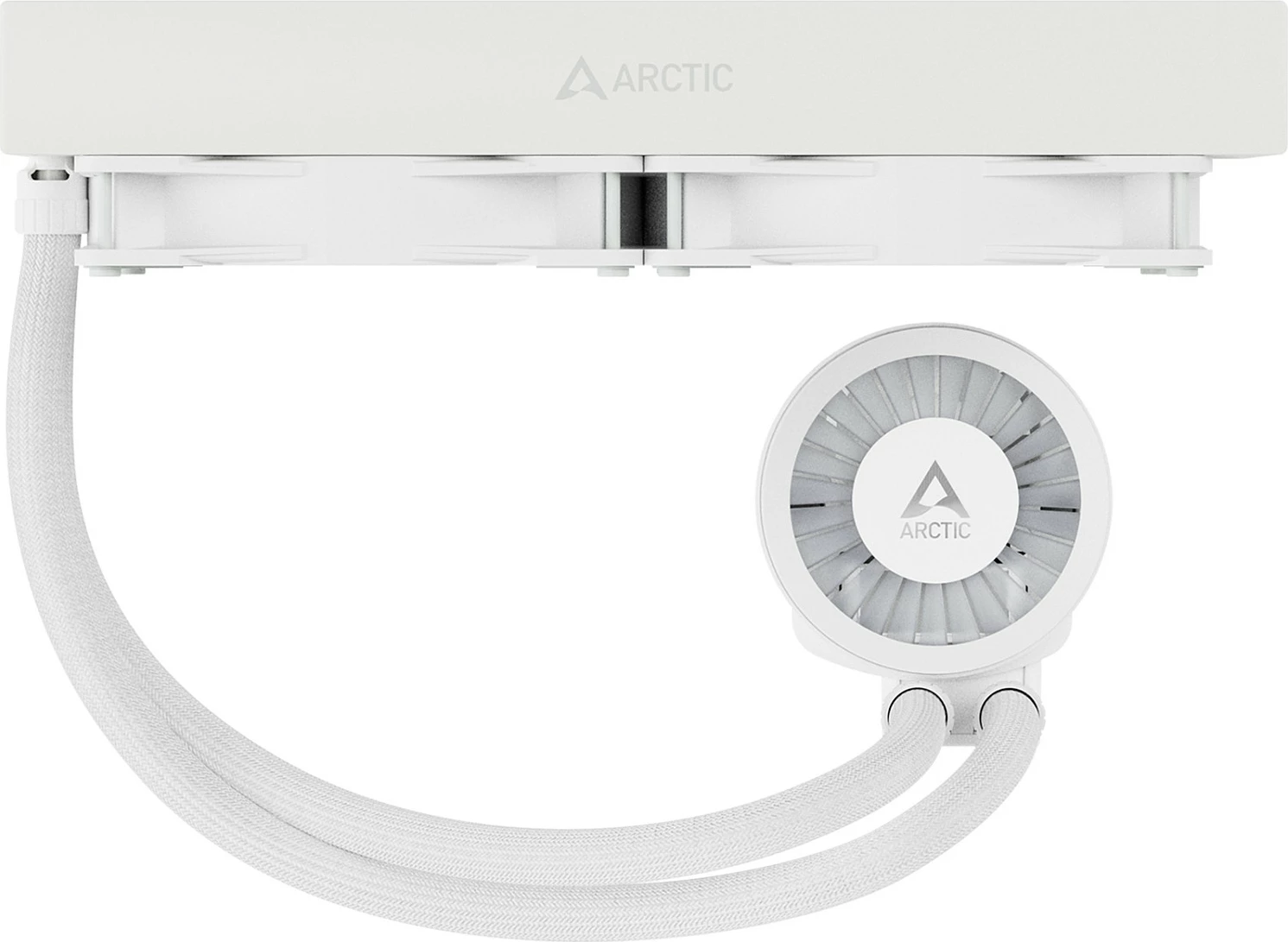 Ftohës uji ARCTIC Liquid Freezer III 280 A-RGB, 14 cm, 69.9 cfm, i bardhë