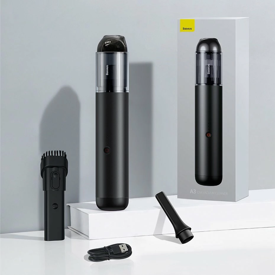 Fshesë me korrent pa kabllo Baseus A3, 135 W, 15000 Pa, USB-C, e zezë