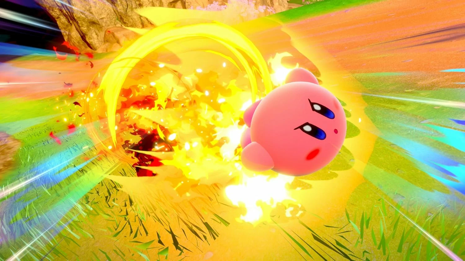 Video lojë Nintendo Kirby Air Riders për Nintendo Switch 2, PEGI 7