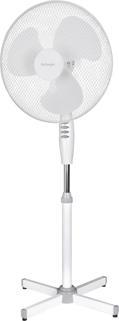 Ventilator qëndror Activejet WSR-40B, 35 cm, 3 shpejtësi, Argjend