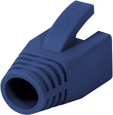 Boot mbrojtës për konektor RJ45 LogiLink, 8mm, 50 copë, blu