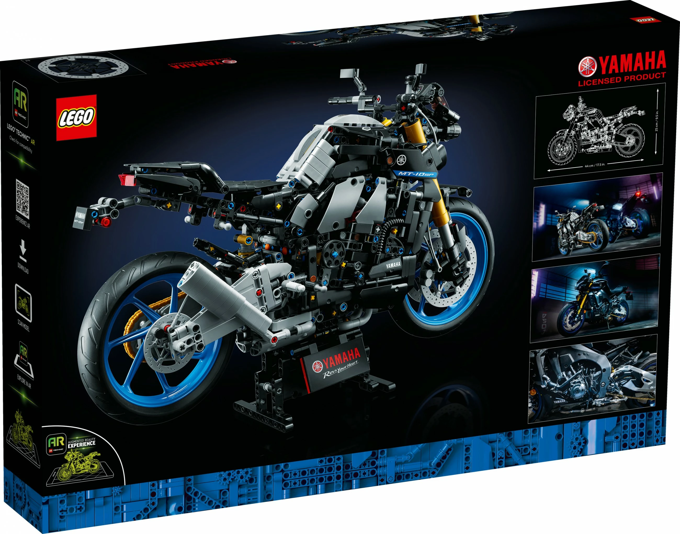 Set ndërtimi LEGO Yamaha MT-10 SP, 1478 pjesë, shumëngjyrësh