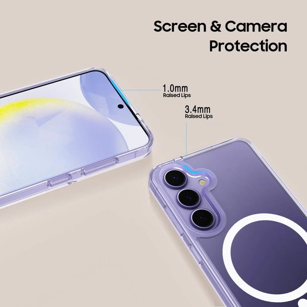 Mbështjellës Tech-Protect Flexair Hybrid MagSafe për Xiaomi 15T, transparent, 1 copë