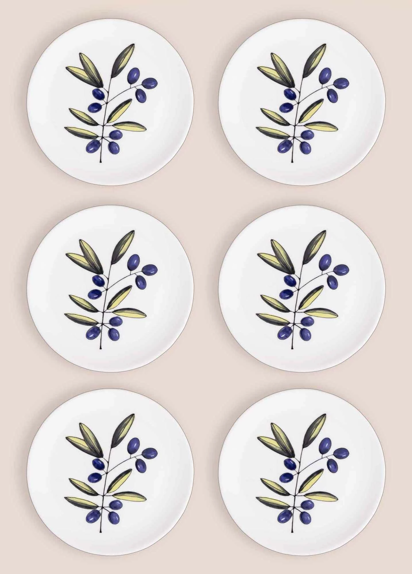 Set pjatash shërbimi (6 copë), Hermia Concept, OVS0003