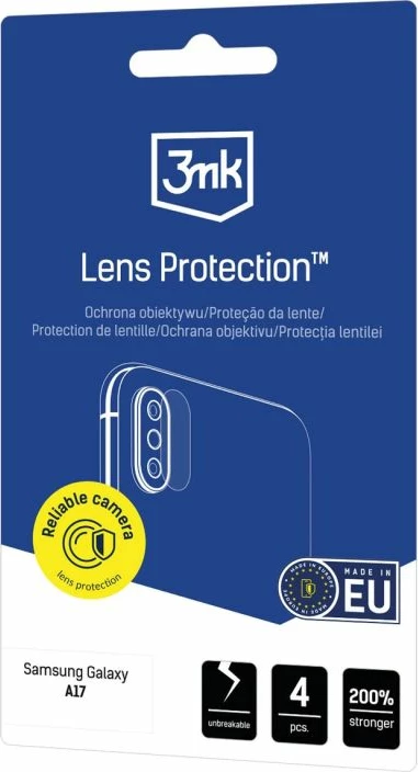 Mbrojtës xhami për kamerë 3mk Protection për Samsung Galaxy A17 5G