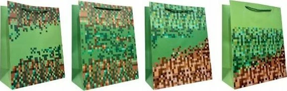 Qese dhurate dekorative Jupiter JP0549A 30x42x15 cm, mix