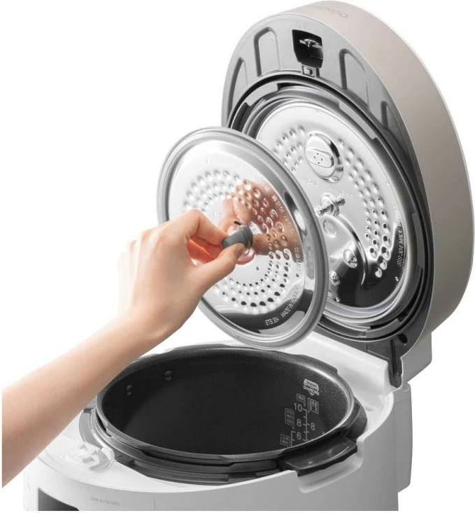 Gatues orizi, Cuckoo, CRP-ST1009F, 1.8 L, Urban Grey