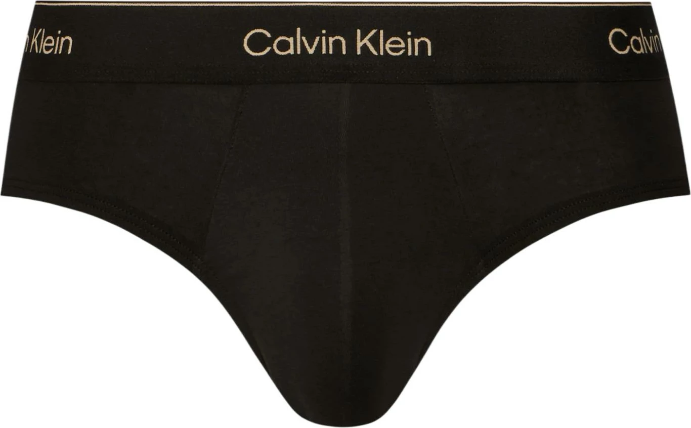 Të brendshme për meshkuj Calvin Klein Underwear Hip Brief LV00NB4388, të zeza/vjollcë [Madhësia: S]