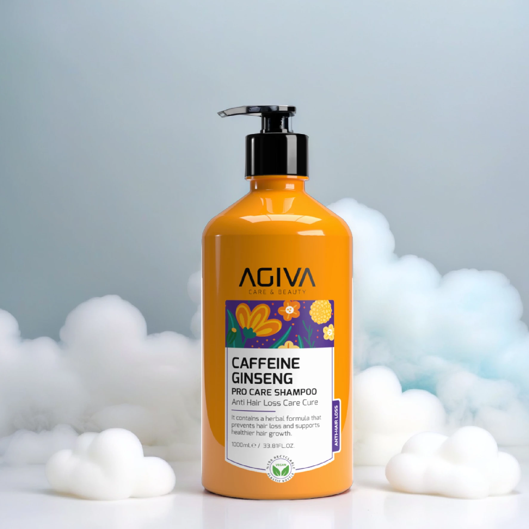 Shampon Agiva Caffeine Ginseng Pro Care