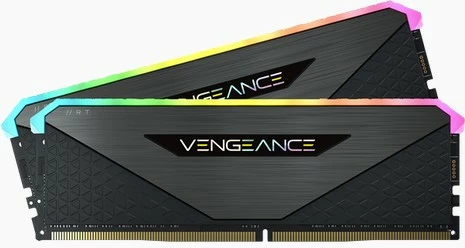 RAM Memorje Corsair Vengeance RGB 64GB (2x32GB) DDR4 3600MHz, e zezë