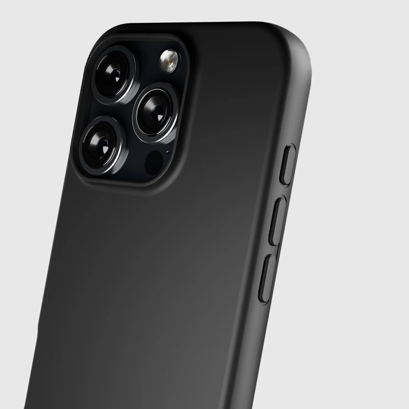 Mbështjellës SBS Instinct për iPhone 16 Pro, TPU me mikroﬁbër, i zi