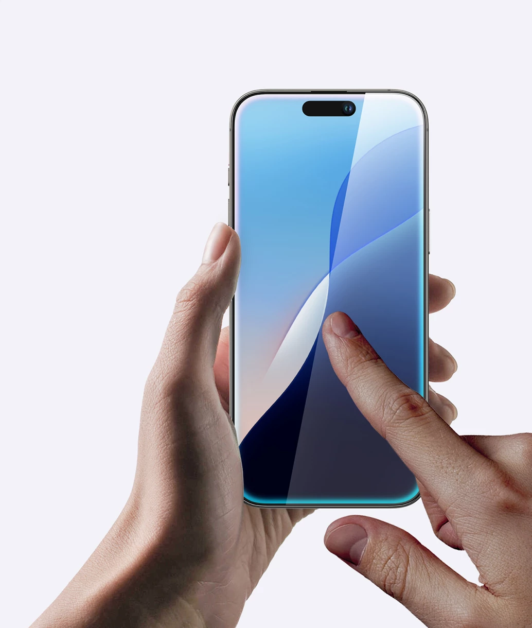 Xham mbrojtës AmazingThing Radix Full Glass për iPhone 16 Plus, transparent