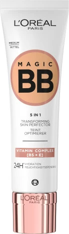 BB krem për fytyrë L'Oreal Paris Magic Face Cream BB 04 Medium për femra, 30ml
