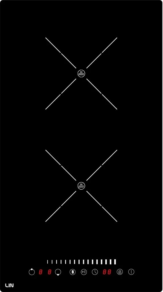 Pllakë induksioni LIN LI-A23511, 3500 W, E zezë