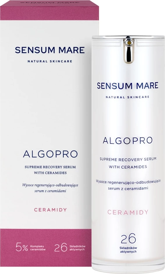 Serum fytyre për femra Sensum Mare Algopro Highly Regenerating-Rebuilding me Ceramide, 30ml