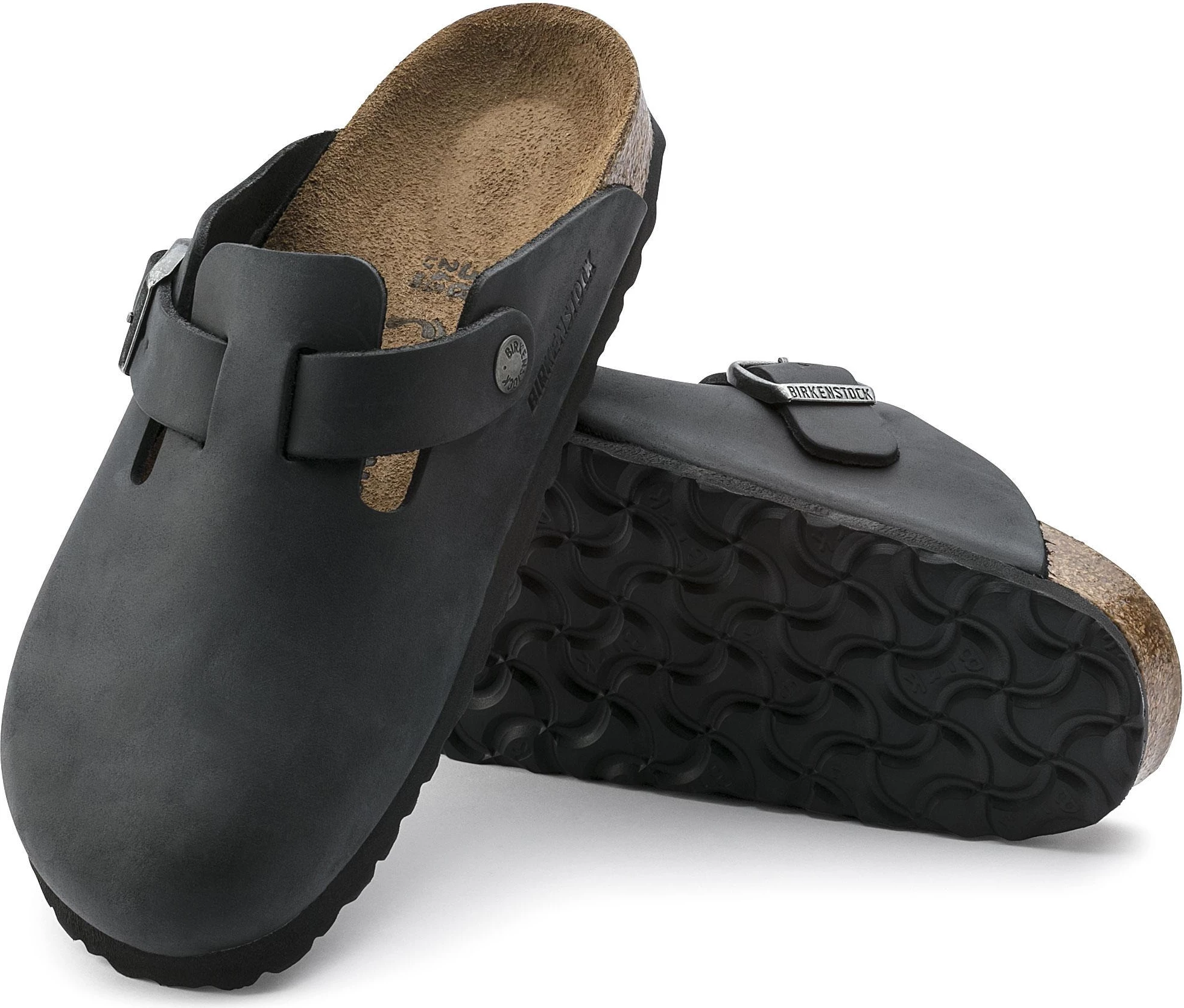 Sandale për femra Birkenstock Boston 0059463, të zeza [Ngjyra: 37]