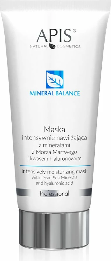 Maskë hidratuese intensive për femra APIS Mineral Balance me minerale nga Deti i Vdekur dhe acid hialuronik, 200ml