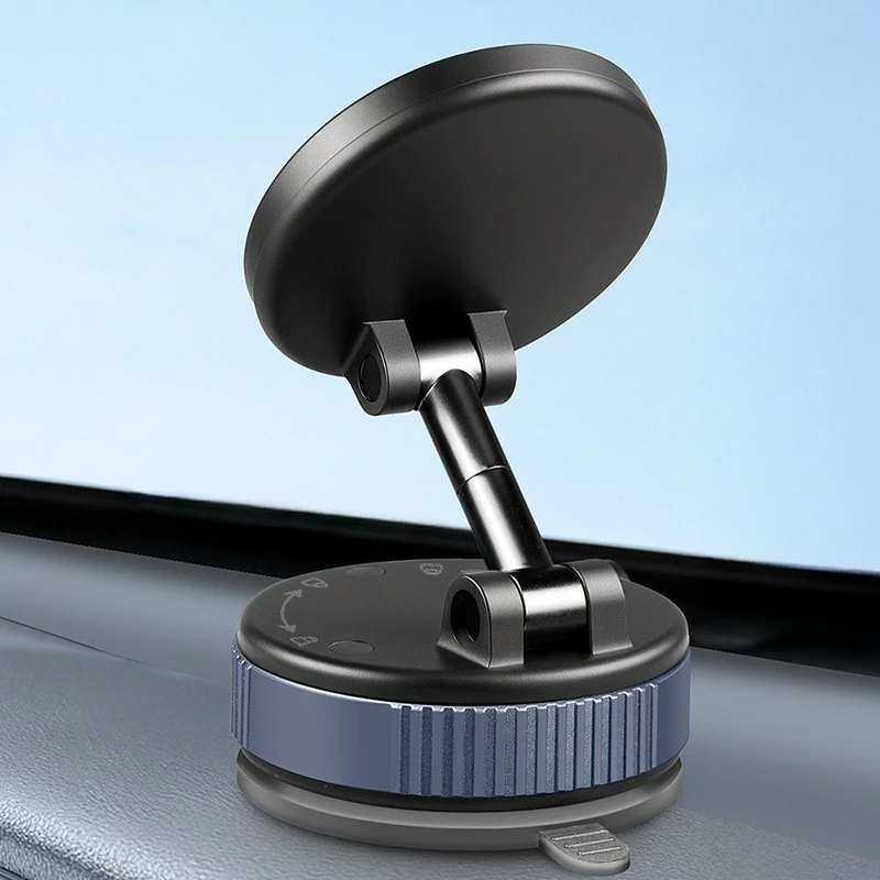 Mbajtës magnetik për celular LogiLink AA0198, me kupë thithëse, i palosshëm, i zi