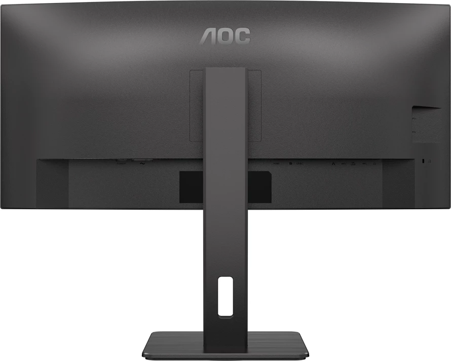 Monitor AOC CU34P3CV 34\" i lakuar VA 3440x1440 100Hz USB-C 65W me KVM, RJ45, altoparlantë, i zi