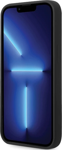 Mbështjellës BMW BMHMP14SSILBK2 për iPhone 14, Liquid Silicone MagSafe, zi