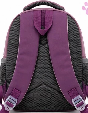 Çantë për Parashkollor Astral Kids – Cute Kitty Purple  Dimensionet: 28 × 22 × 10 cm
