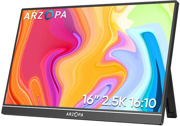 Monitor portativ Arzopa Z1RC, 16", 2560x1600, 16:10, i zi