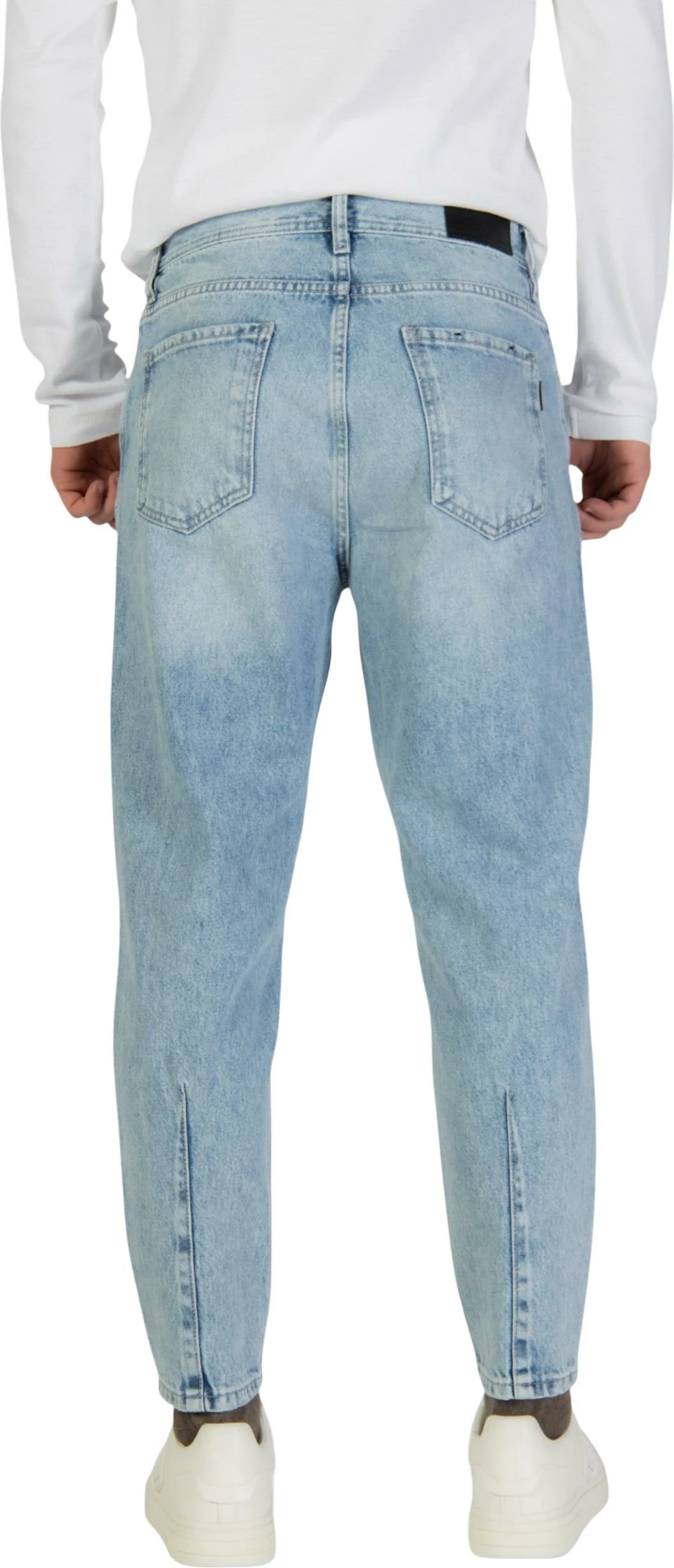 Xhinse për meshkuj Antony Morato DORIS Baggy Ankle Length Fit MMDT00291-FA700166, denim i çelët [Madhësia: W38]