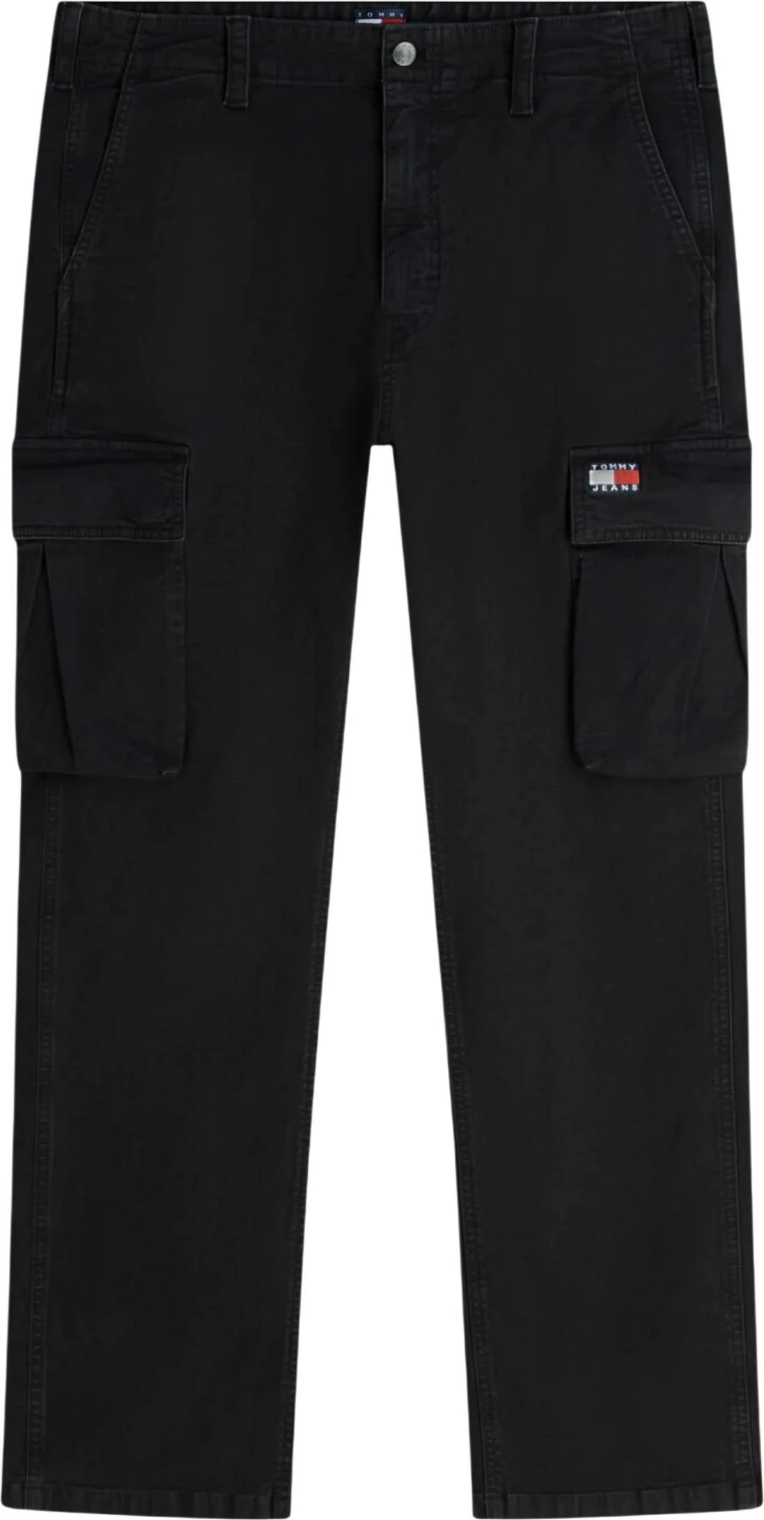 Pantallona xhins për meshkuj Tommy Hilfiger Jeans TJM Otis Co Canvas C DM0DM22403, të zeza