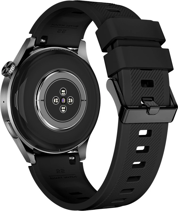 Smartwatch bea-fon 301, 1.45", GPS, 42g, e zezë