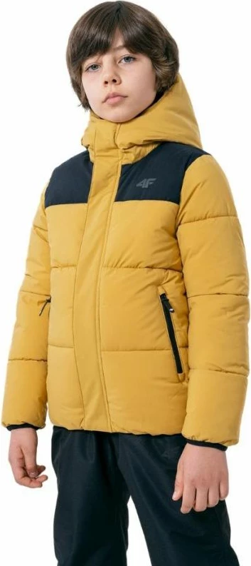 Jakne për djem 4F, ngjyrë kafe
