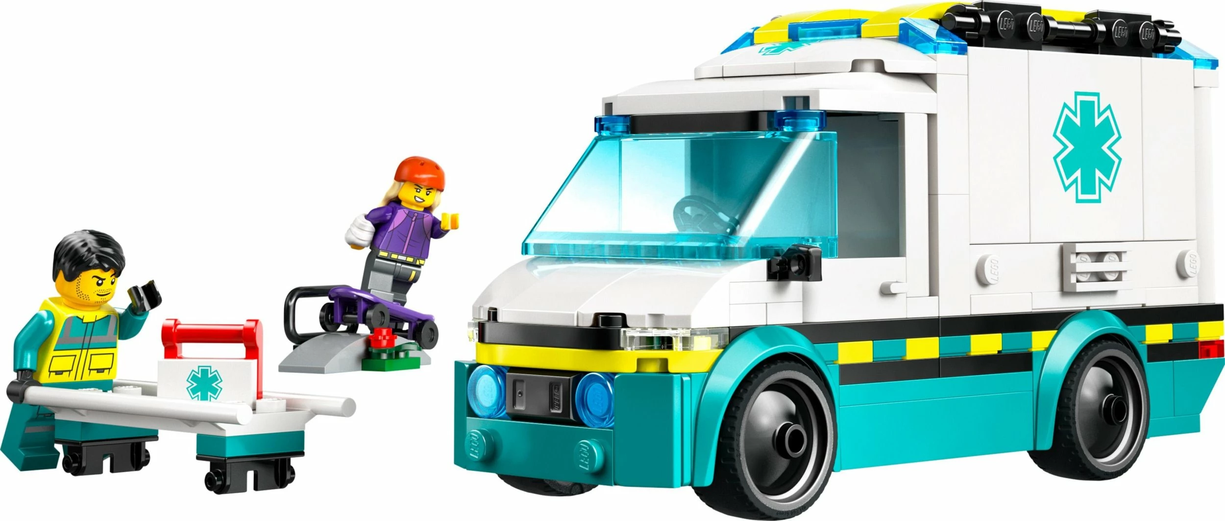 Set LEGO City Ambulance 60451, 184 pjesë
