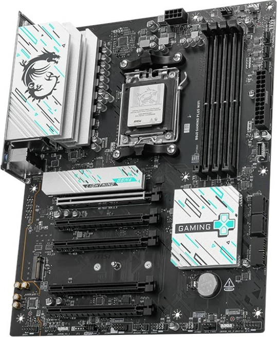 Pllakë amë MSI B840 GAMING PLUS WIFI, Socket AM5, DDR5, ATX, Wi-Fi 7