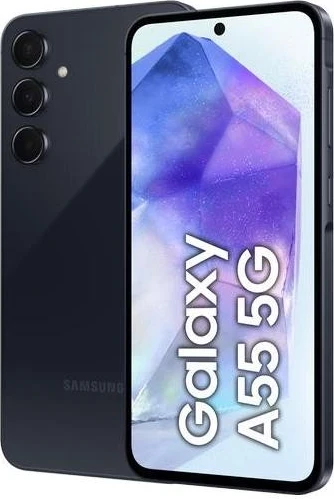 Celular Samsung Galaxy A55, 6.6", 8+128GB, DS, 5G, i kaltër 