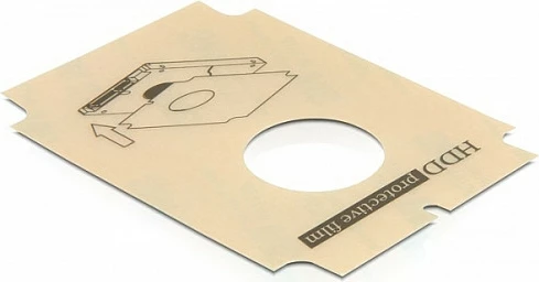 Film antistatik DeLOCK 65322 për HDD 2.5", ngjyrë bezhë