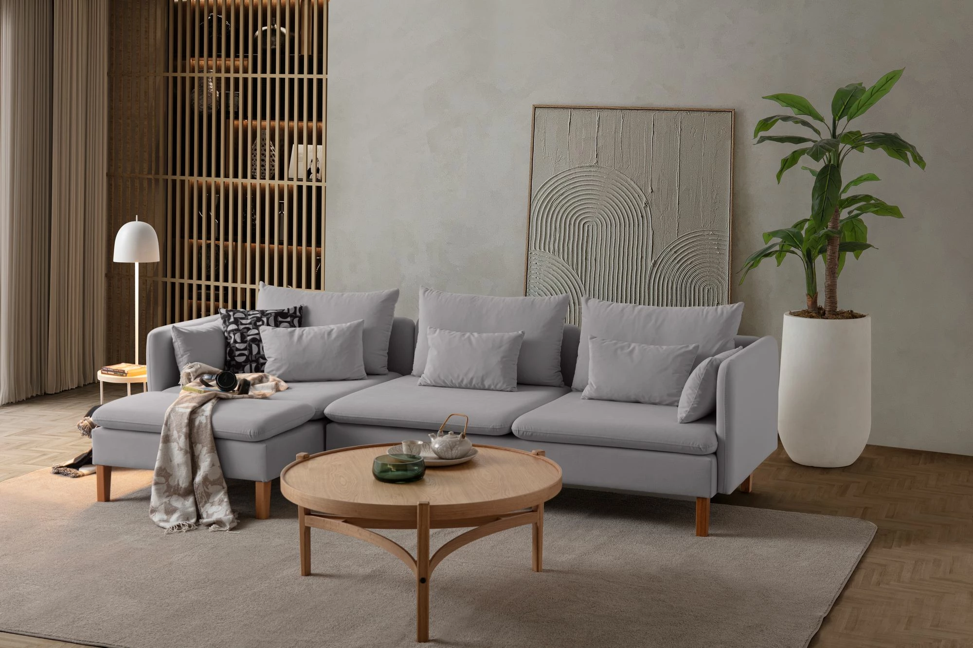 Këndare Flexy Relax, ngjyrë gri, Atelier del Sofa
