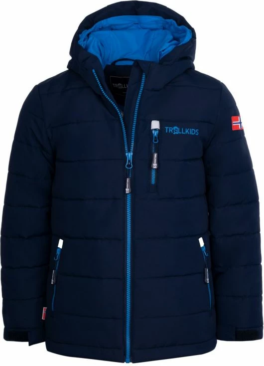 Jakne ski për fëmijë Trollkids Hemsedal Snow Jacket XT, navy blue