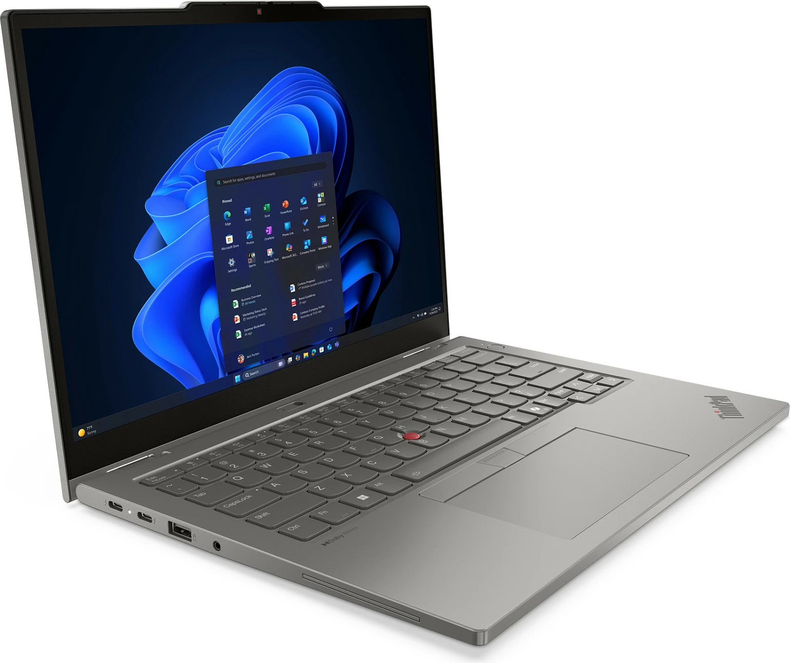 Laptop 2n1 Lenovo ThinkPad L13 2-in-1 G6, Ryzen 5 Pro, 32GB RAM, 512GB SSD, 13.3" WUXGA, Win 11 Pro, gri